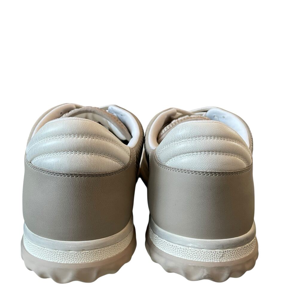 Gucci Men's Mac80 GG Low Top Sneaker Taupe & Off White 778301 Size 11.5 US 12 - Picture 7 of 16